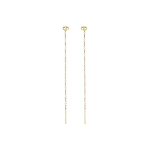 14k Small Mariner Link Threader Earrings