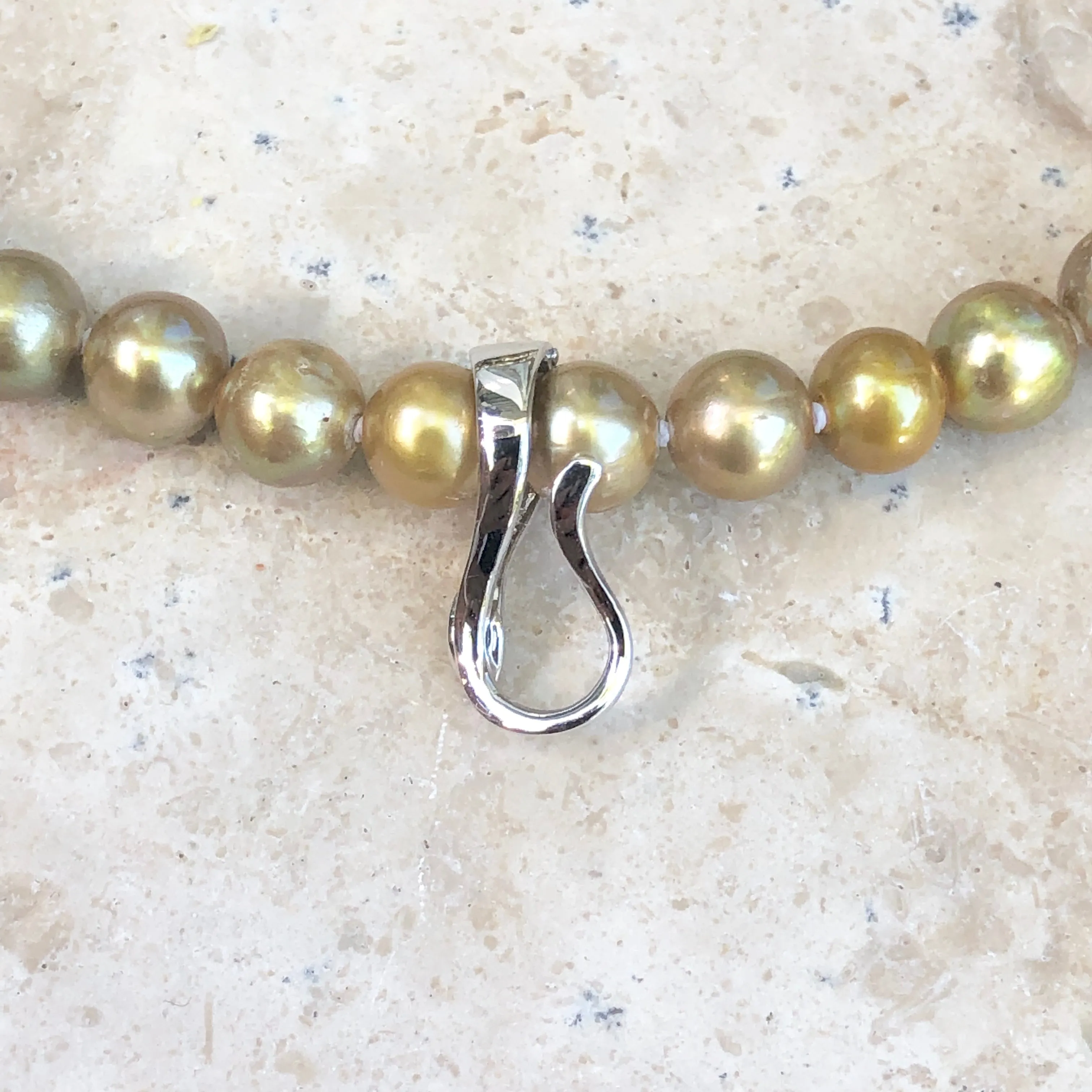 14KT White Gold Pearl Enhancer Pendant Hanger