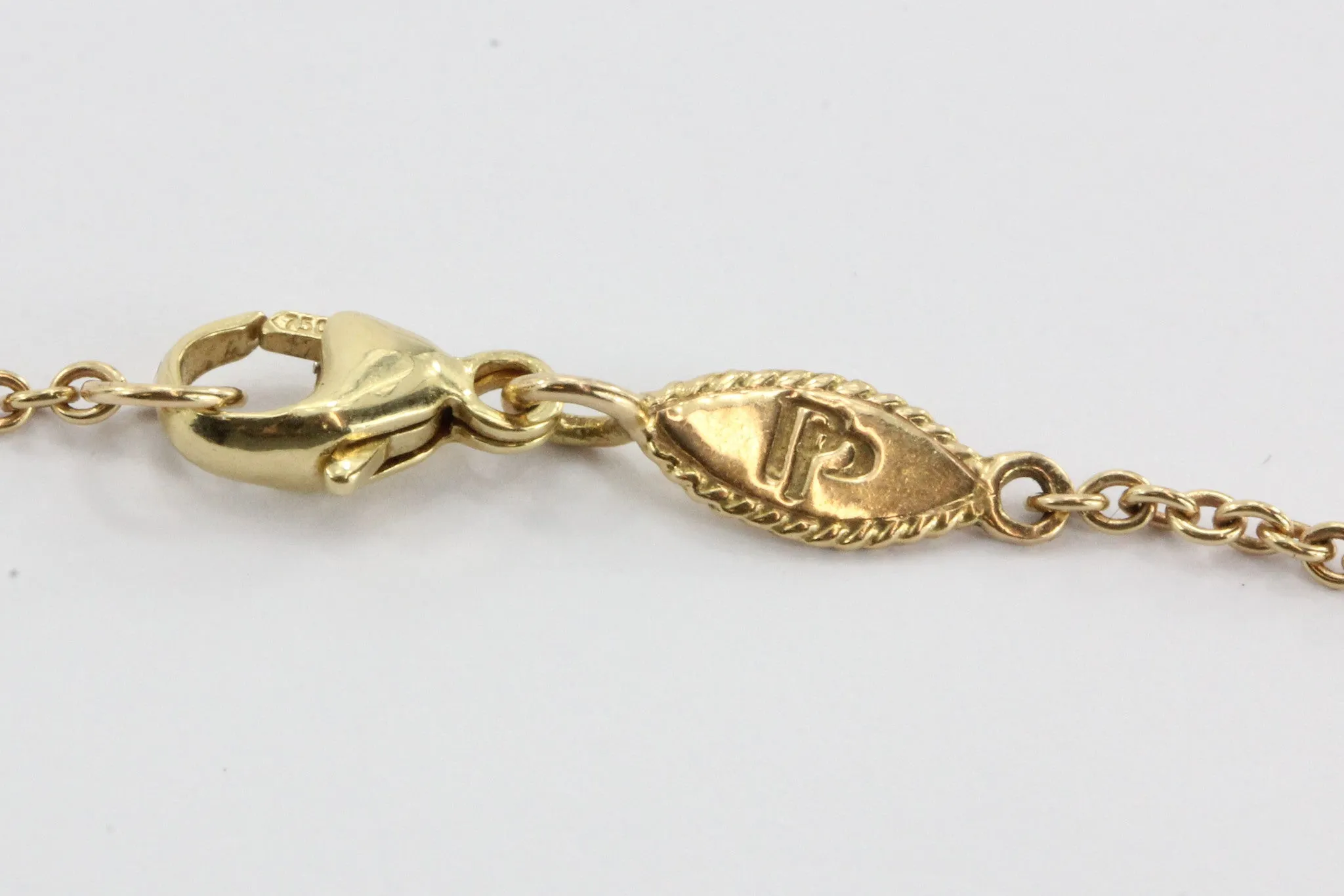 18K Rose Gold & Diamond Penny Preville Lace Pendant Necklace