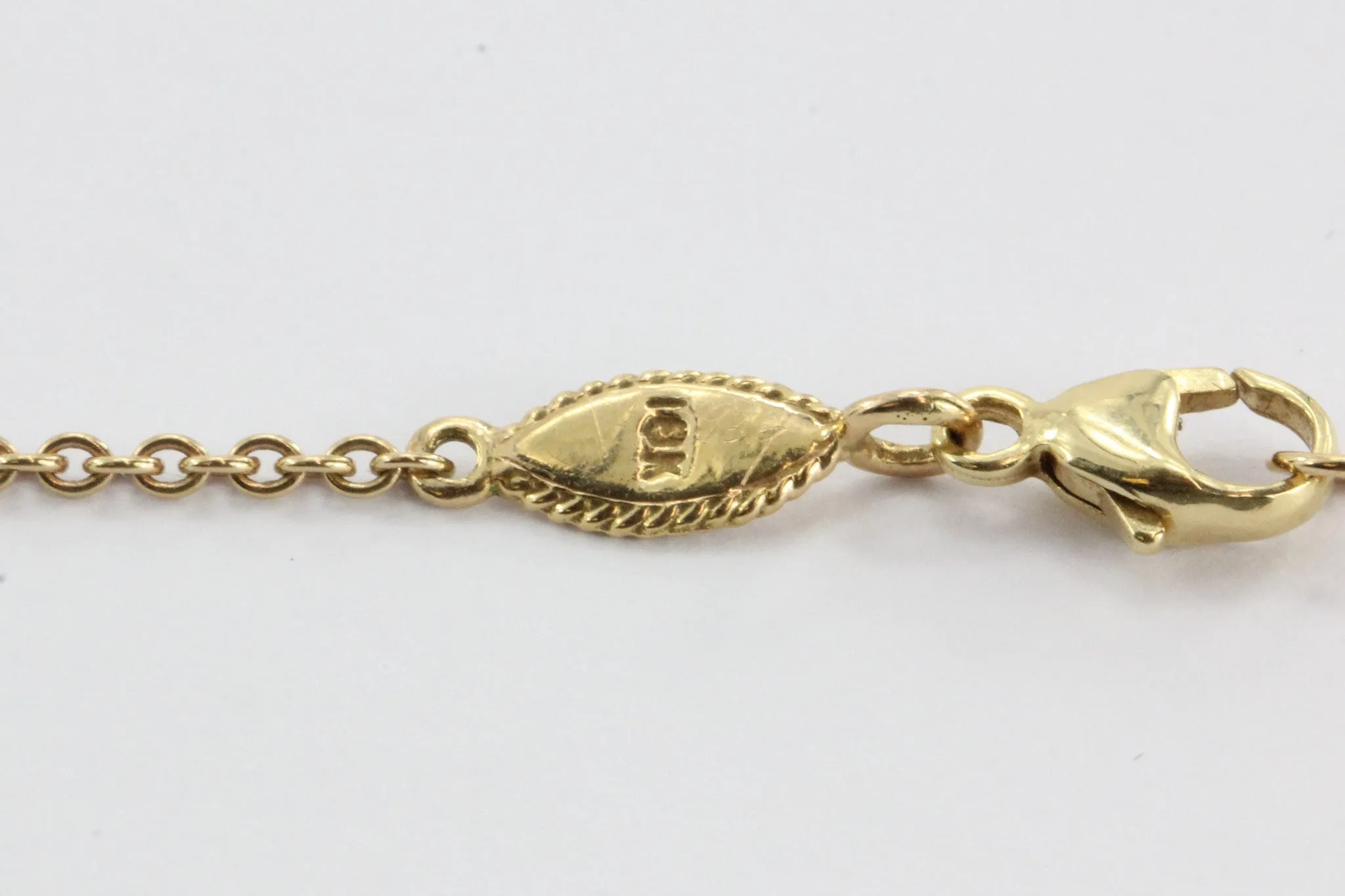18K Rose Gold & Diamond Penny Preville Lace Pendant Necklace