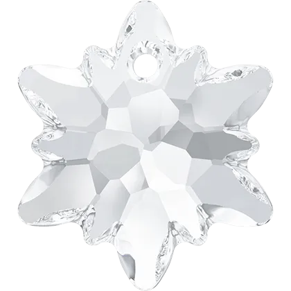 6748 Swarovski Edelweiss Pendants