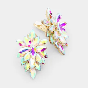 AB Clip On Earrings on Gold |  400104