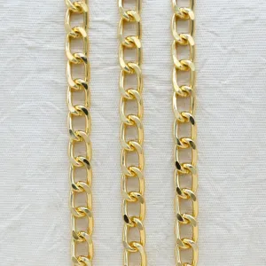 Aluminium Chain | Size : W-10mm H-15mm | Qty : 1mtr | JT-14-43-18