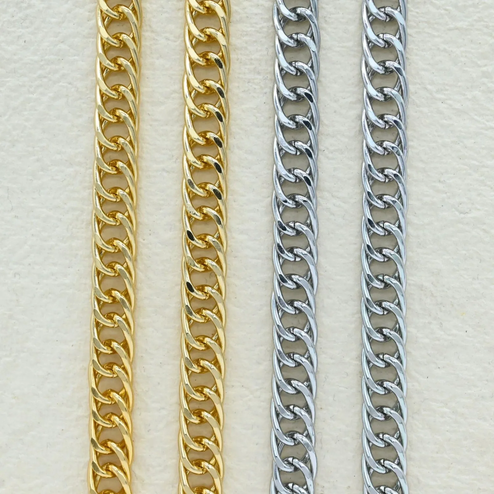 Aluminium Chain | Size : W-10mm H-15mm | Qty : 1mtr | JT-19-35-19