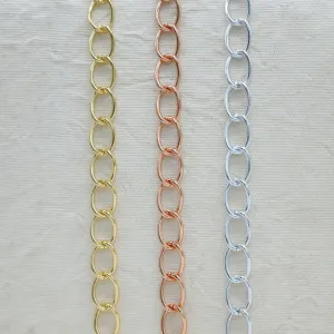 Aluminium Chain | Size : W-10mm H-15mm | Qty : 1mtr | JT-9-17-1