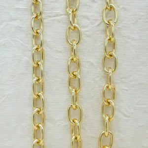 Aluminium Chain | Size : W-11mm H-16mm | Qty : 1mtr | JT-19-35-7