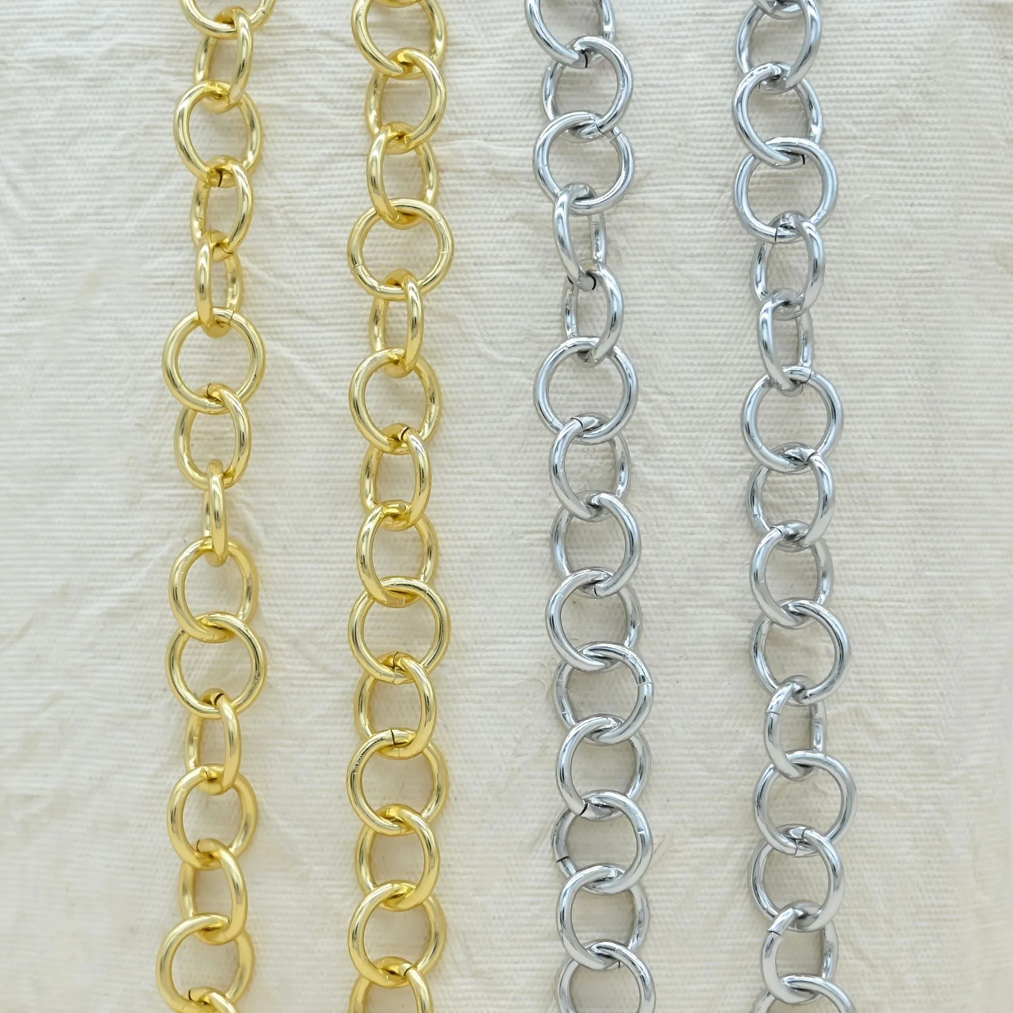 Aluminium Chain | Size : W-15mm H-15mm | Qty : 1mtr | JT-19-35-9