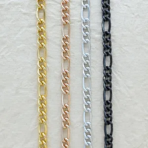 Aluminium Chain | Size : W-7mm H-14mm | Qty : 1mtr | JT-19-35-45