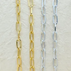 Aluminium Chain | Size : W-9mm H-19mm | Qty : 1mtr | JT-19-35-2
