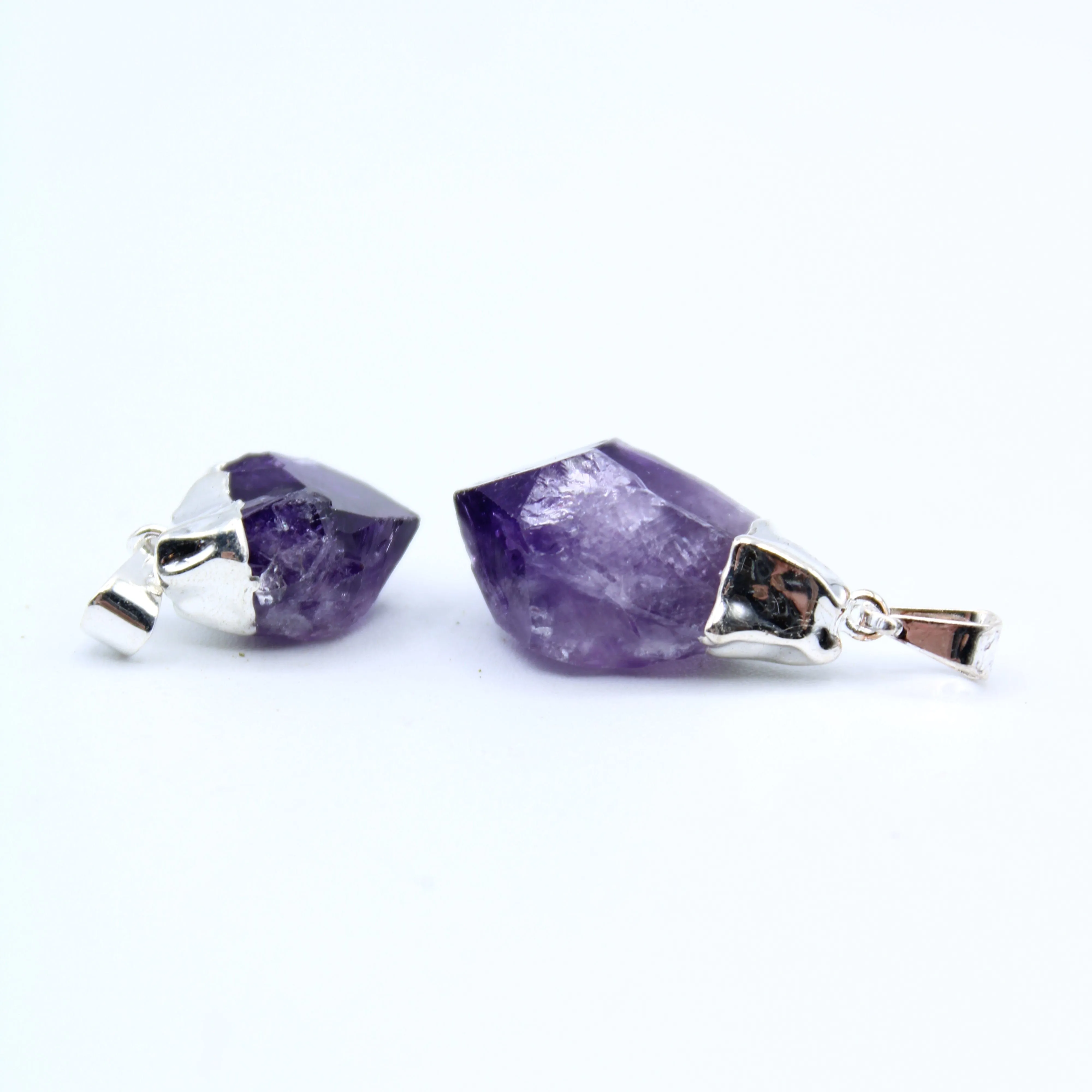 Amethyst Point Pendants