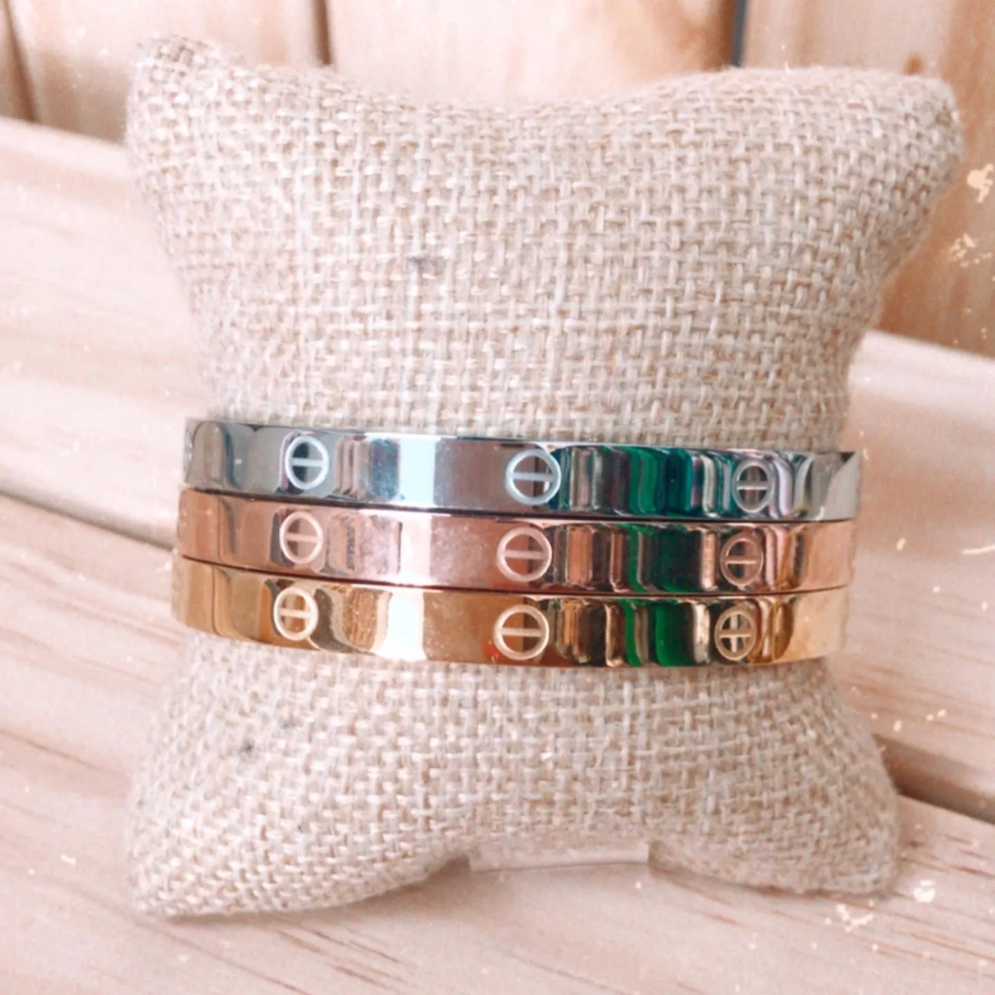 Amor Bangle Bracelets