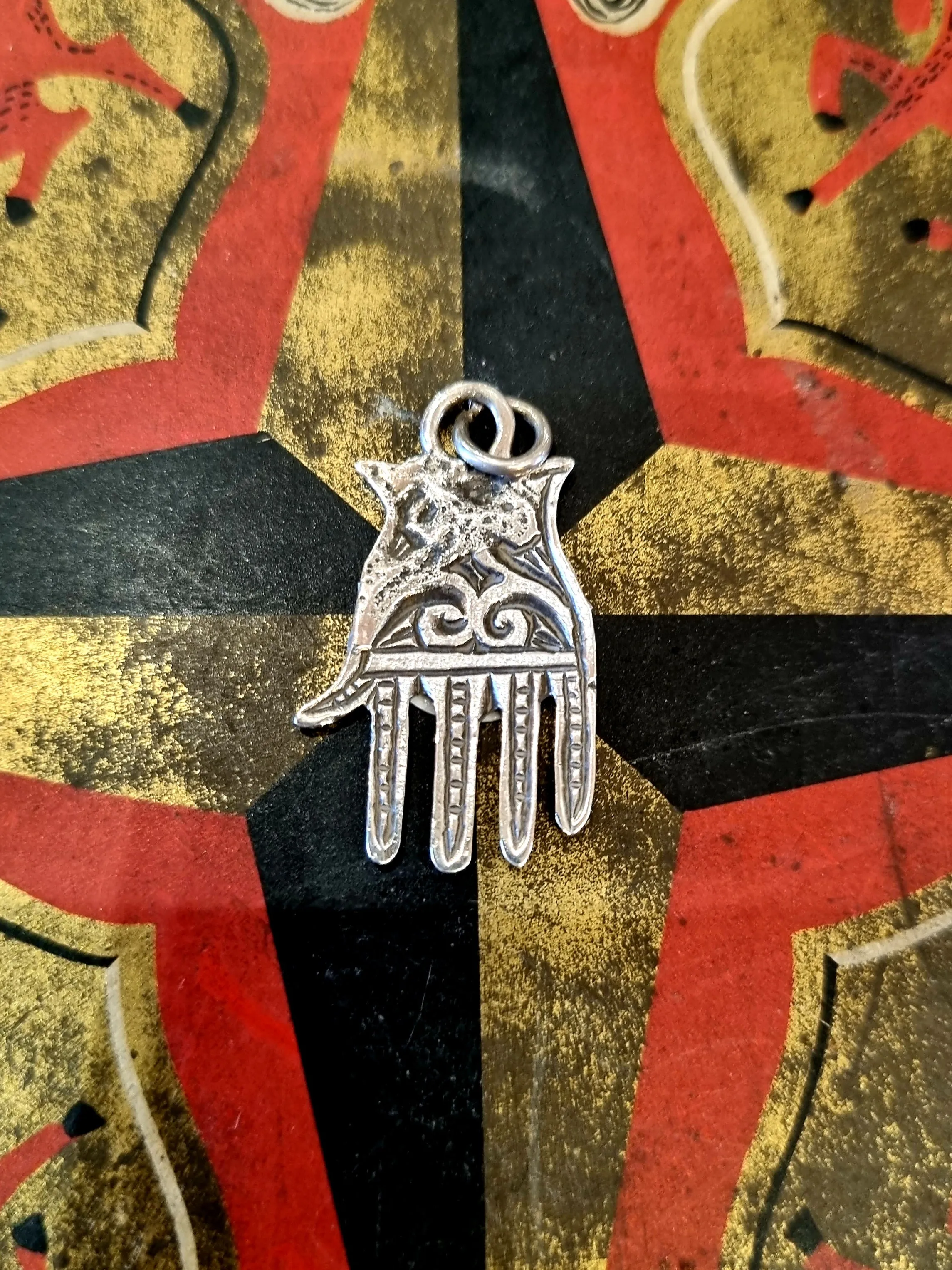 Antique & vintage hamsa pendants