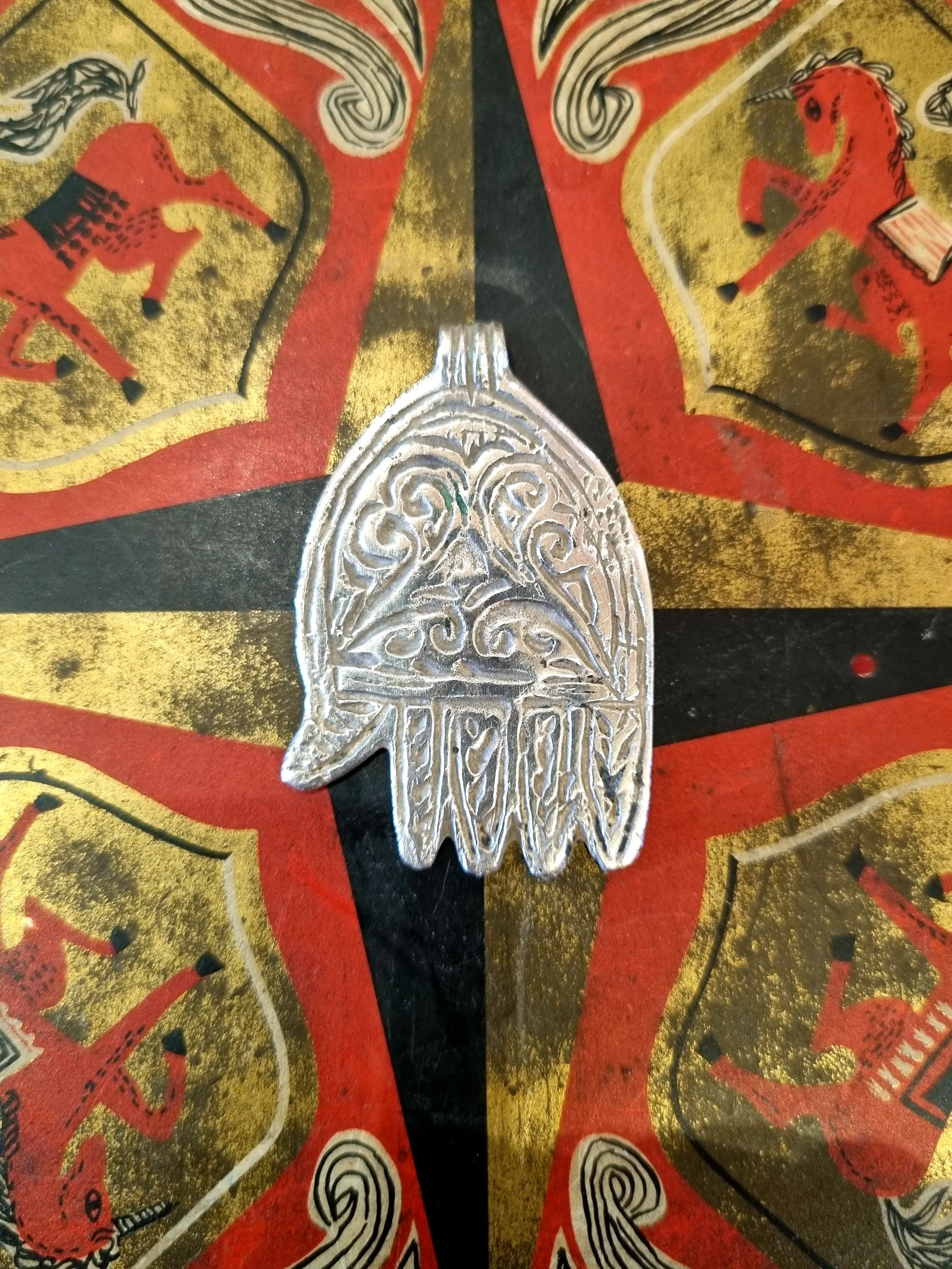 Antique & vintage hamsa pendants
