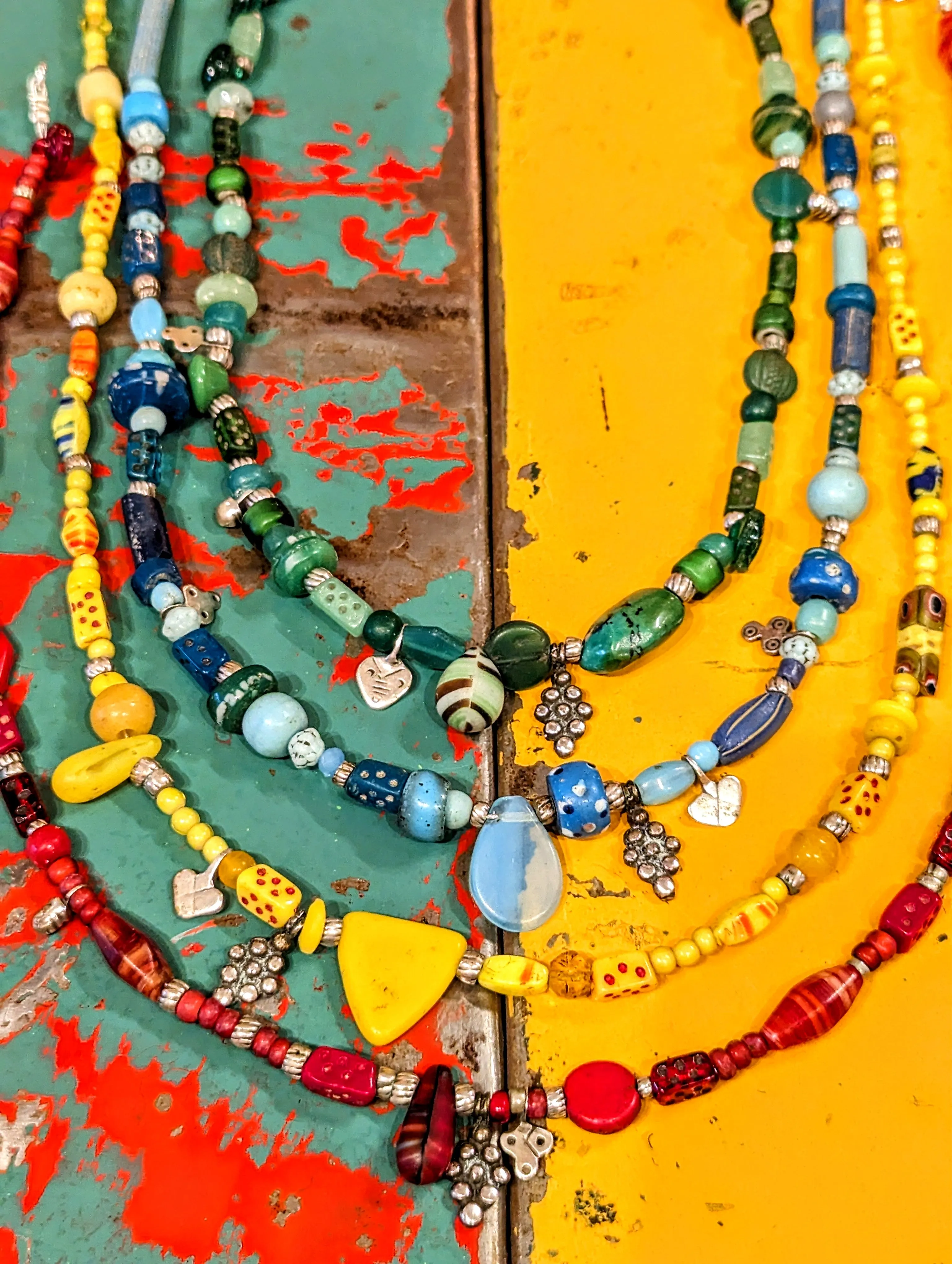 Antique Saharan trade beads