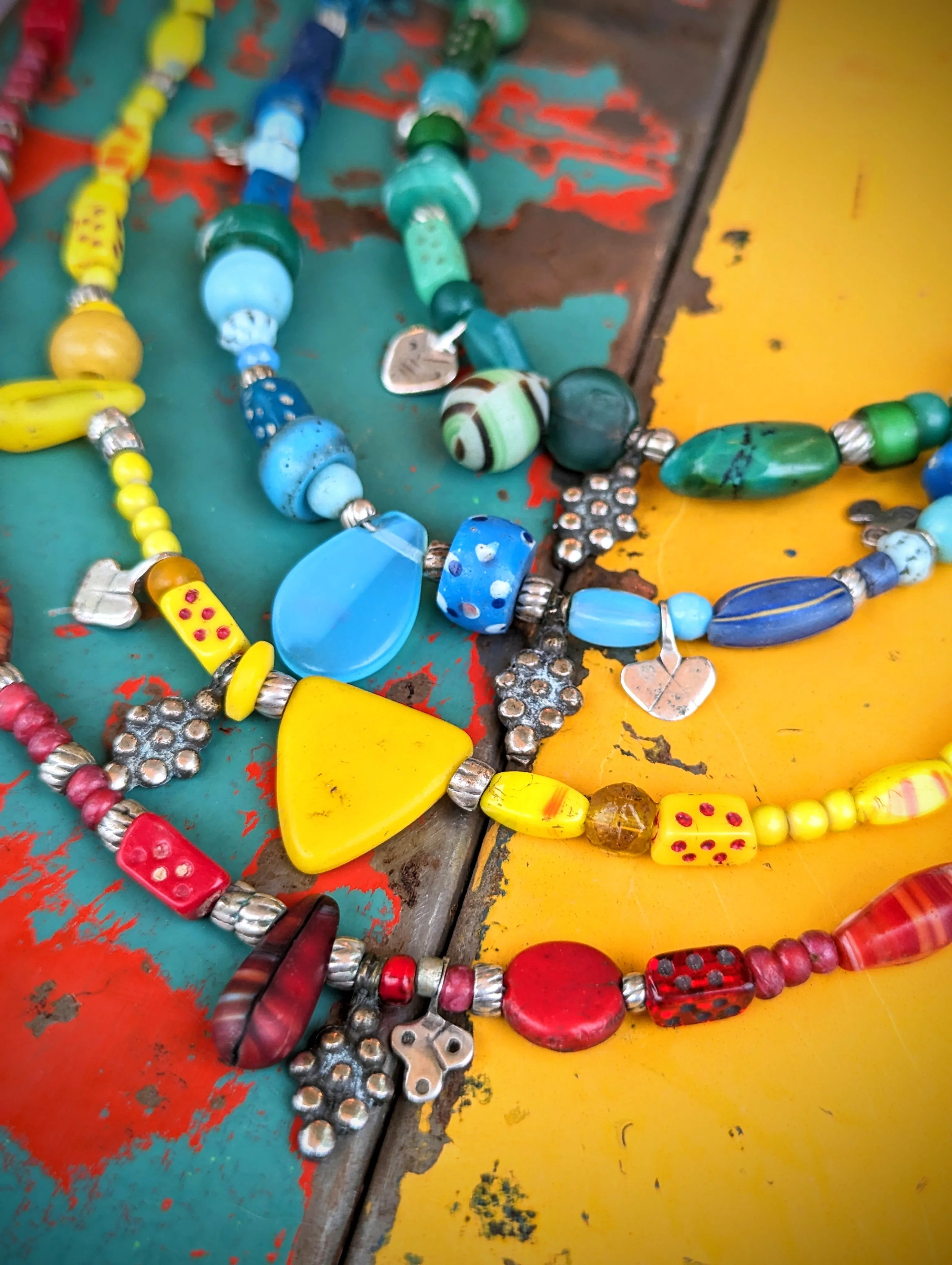 Antique Saharan trade beads