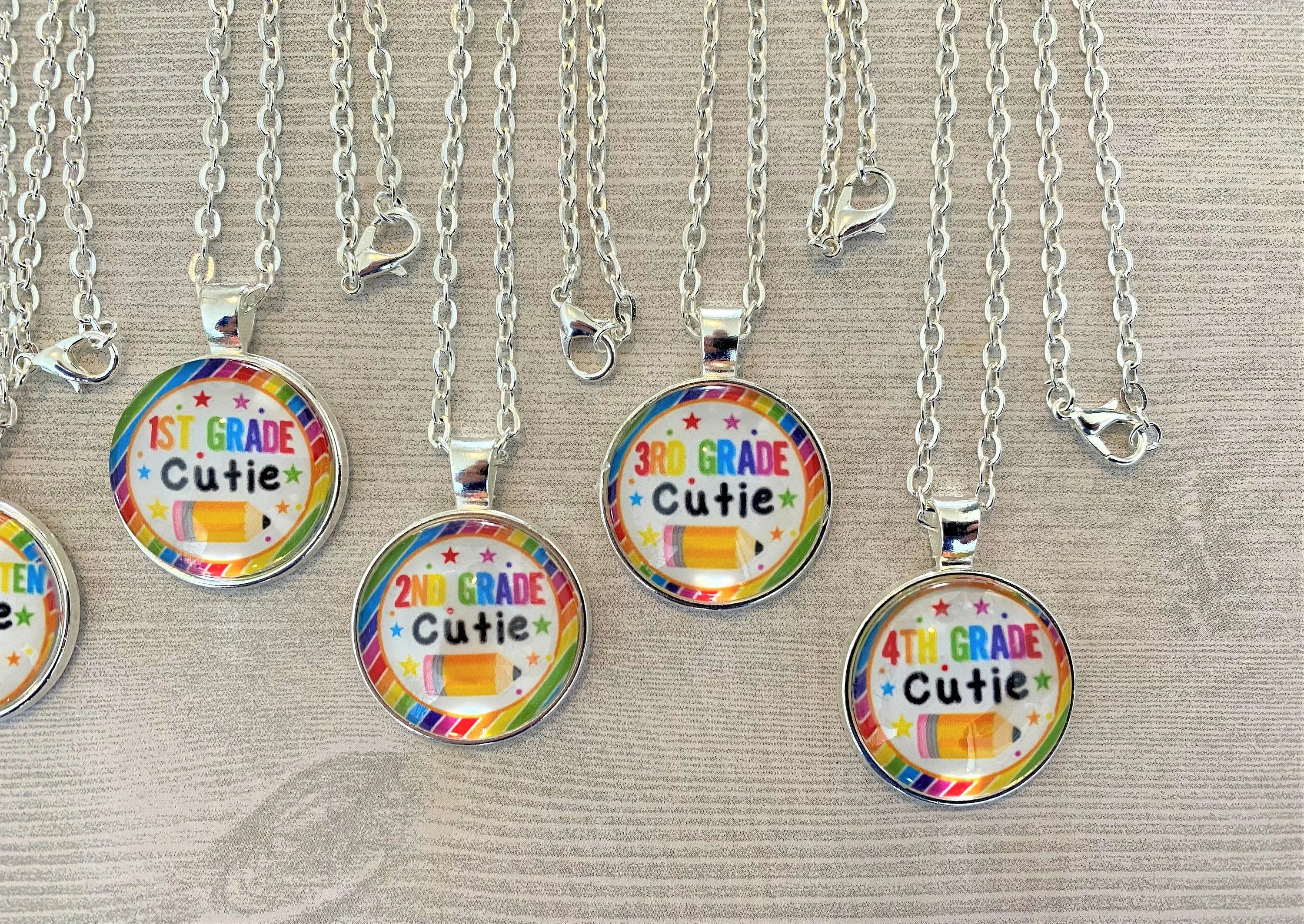 Back to School Necklaces