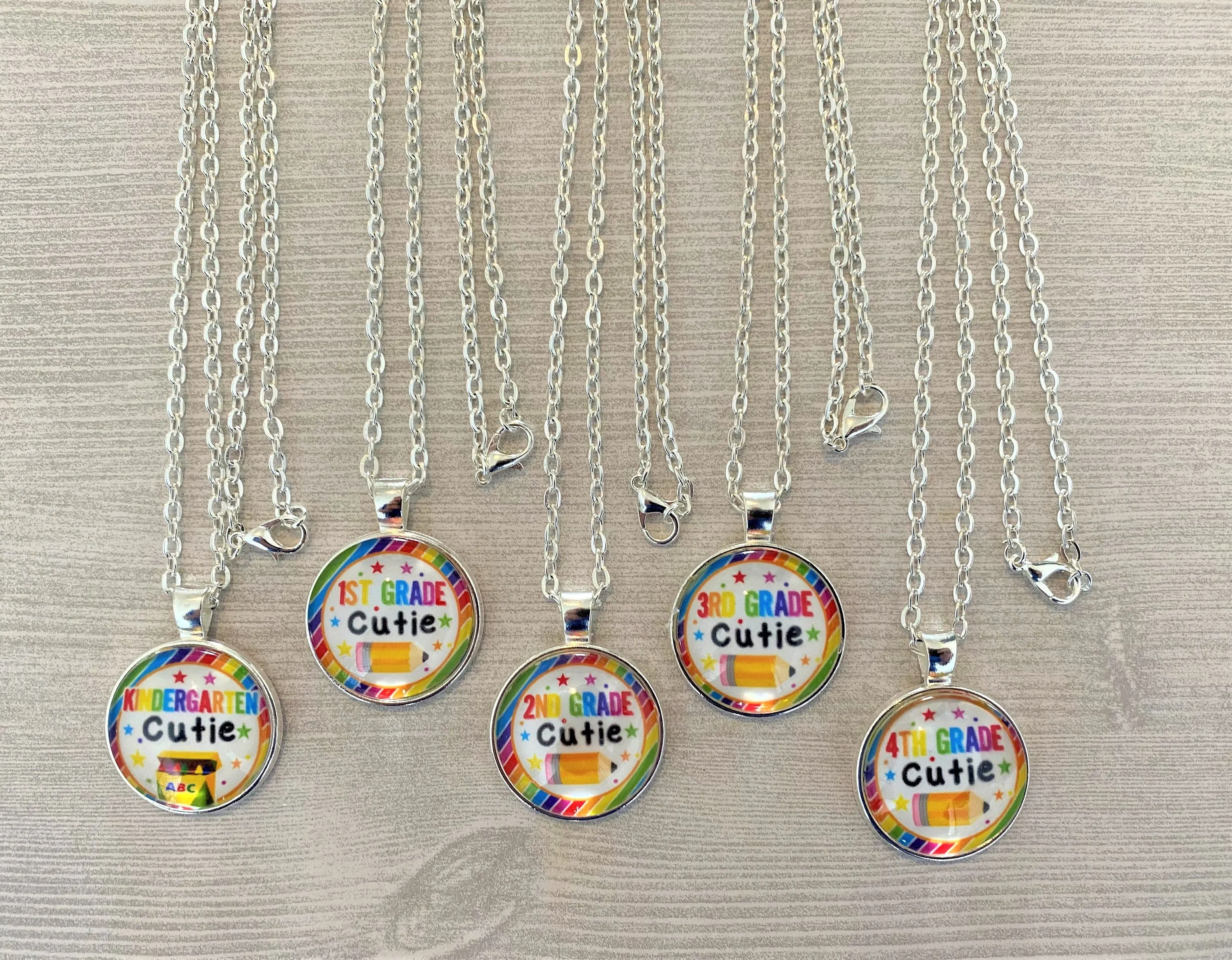 Back to School Necklaces