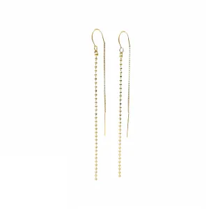 Ball Chain Threader Earrings