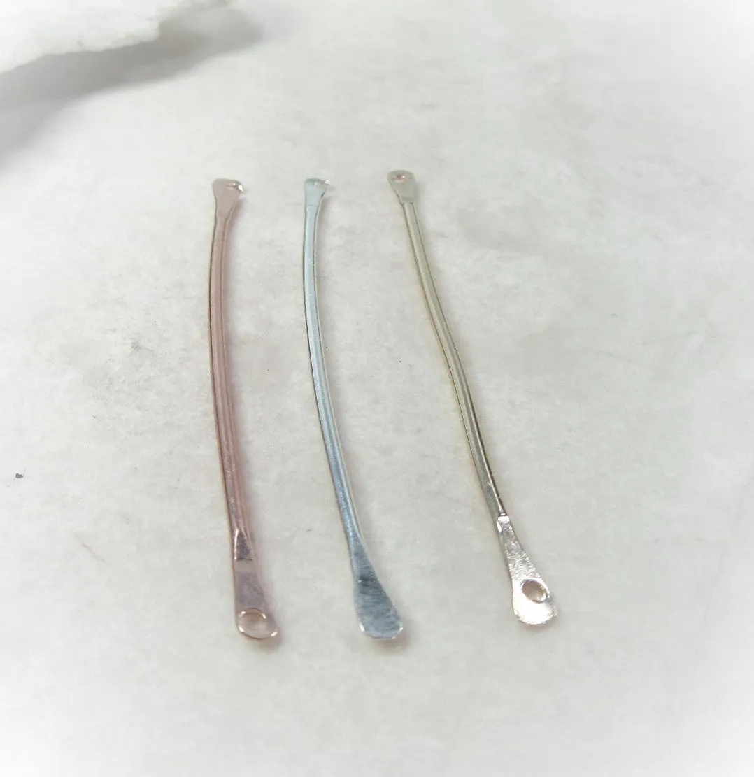Bars Straight - 1 inch, 2 inch, 2mm, Your Choice of Metals