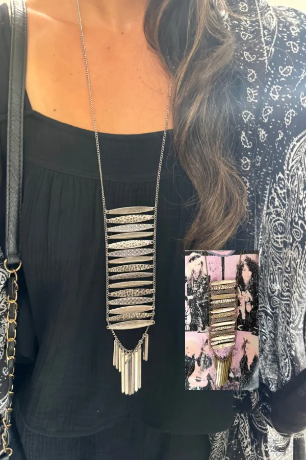 Bohemian Drop Necklace- 2 colors