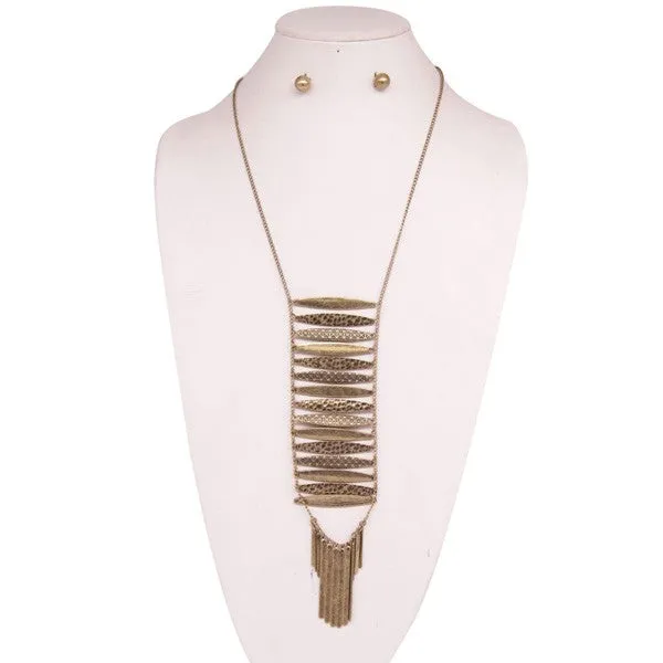 Bohemian Drop Necklace- 2 colors