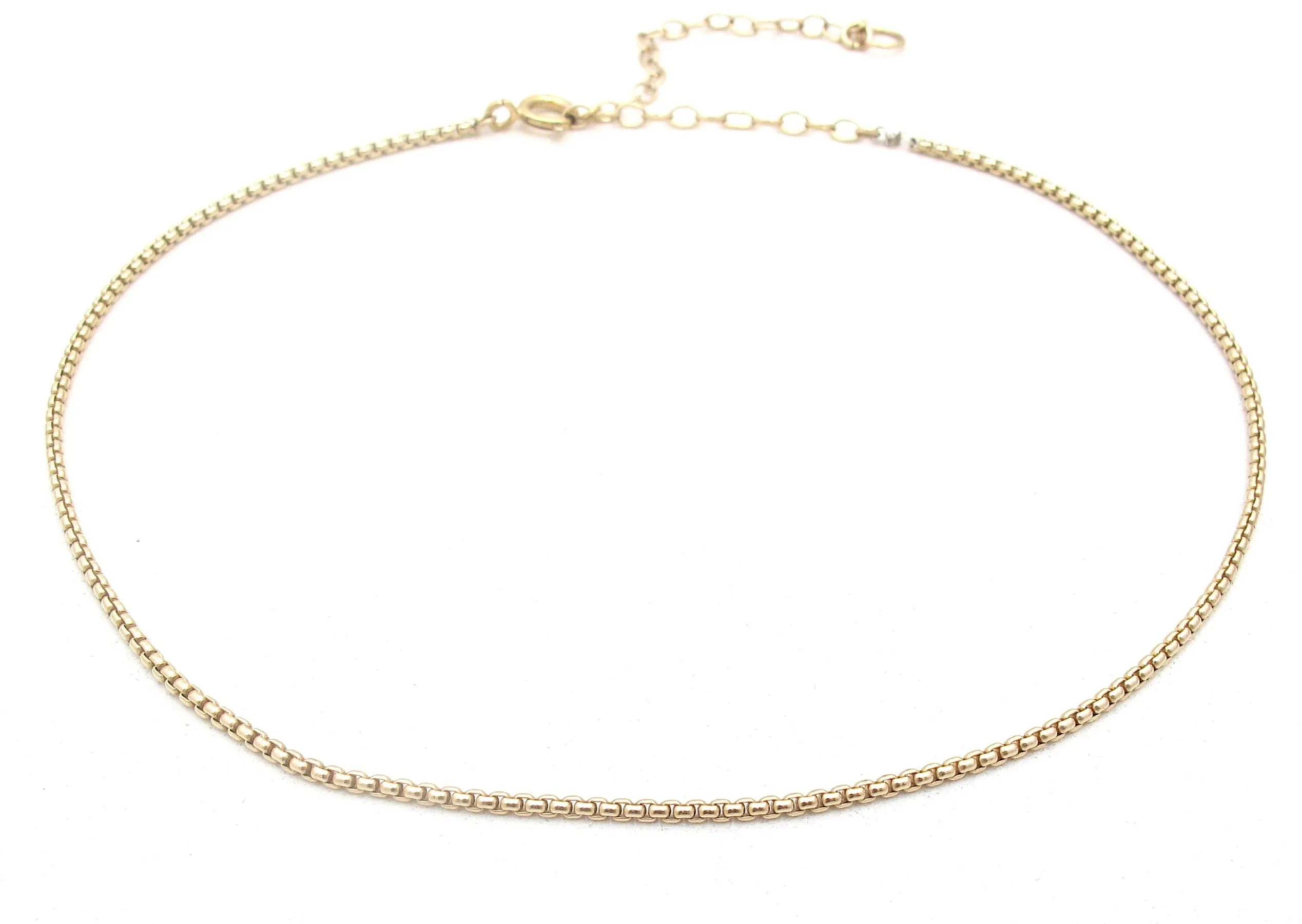 Box Chain Choker