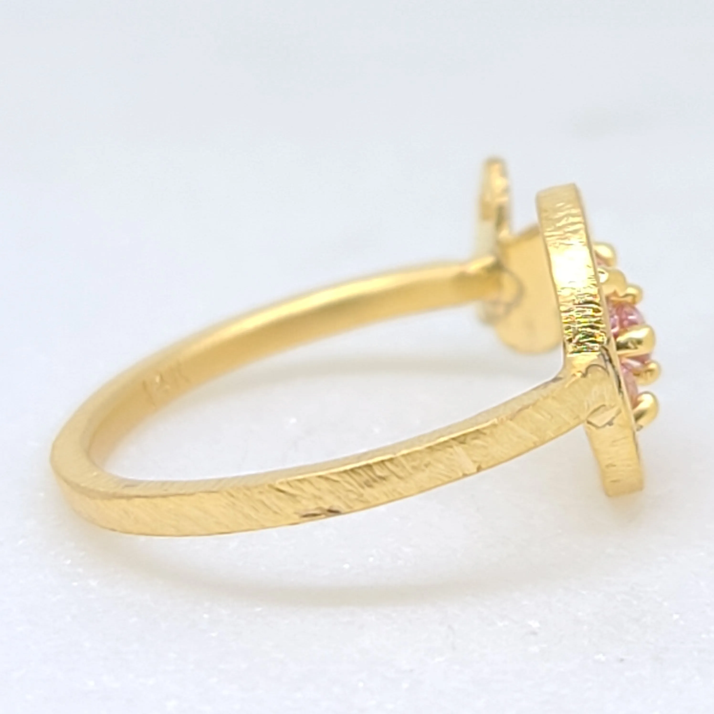 Buttefly Circle Ring