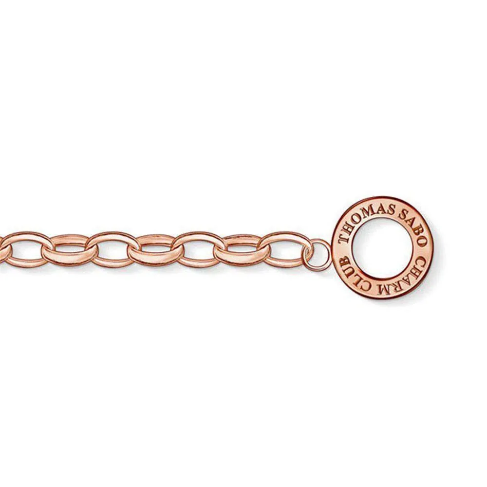 Charm Bracelet Links In Rose Gold