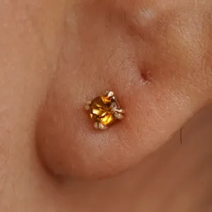 Citrine Earring