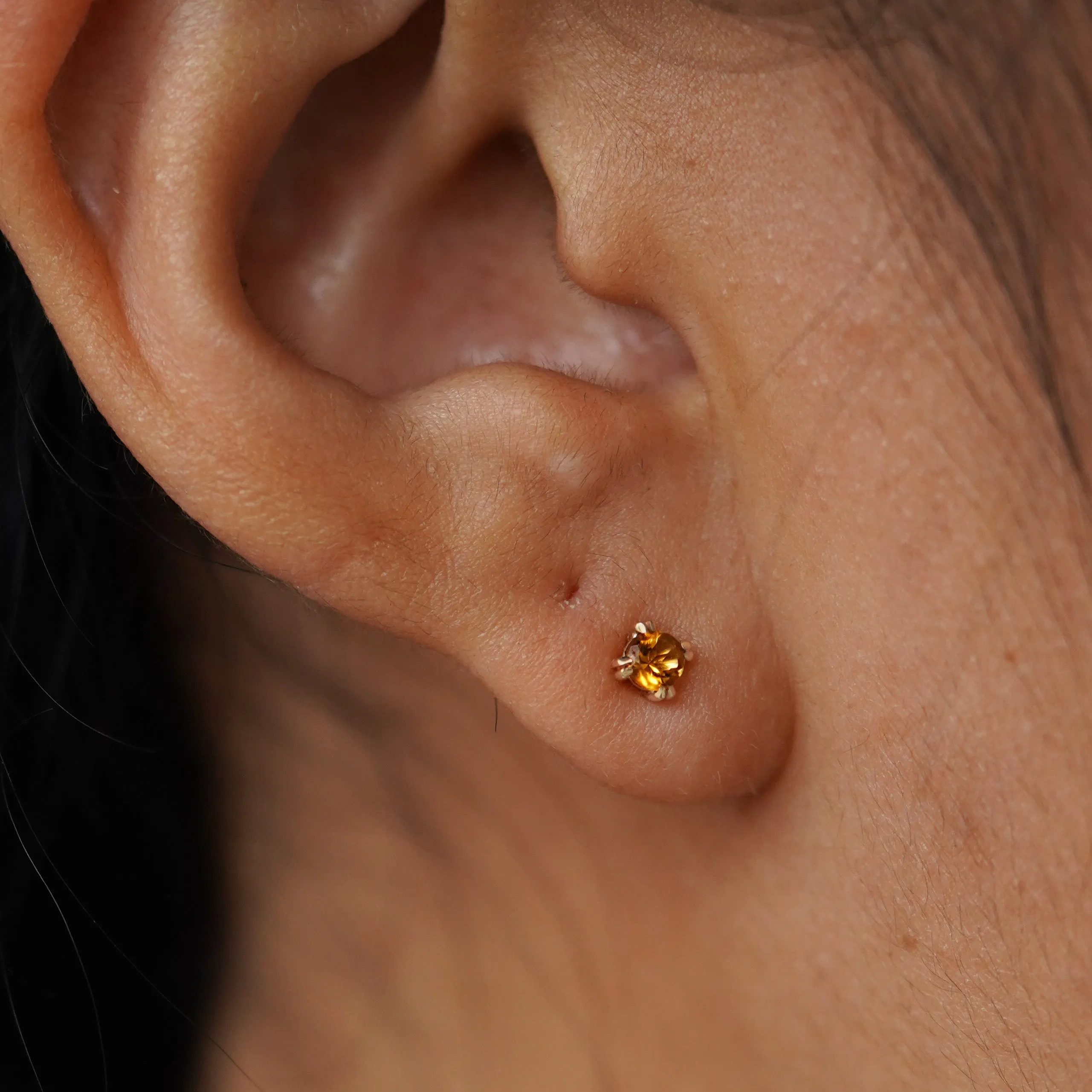 Citrine Earring