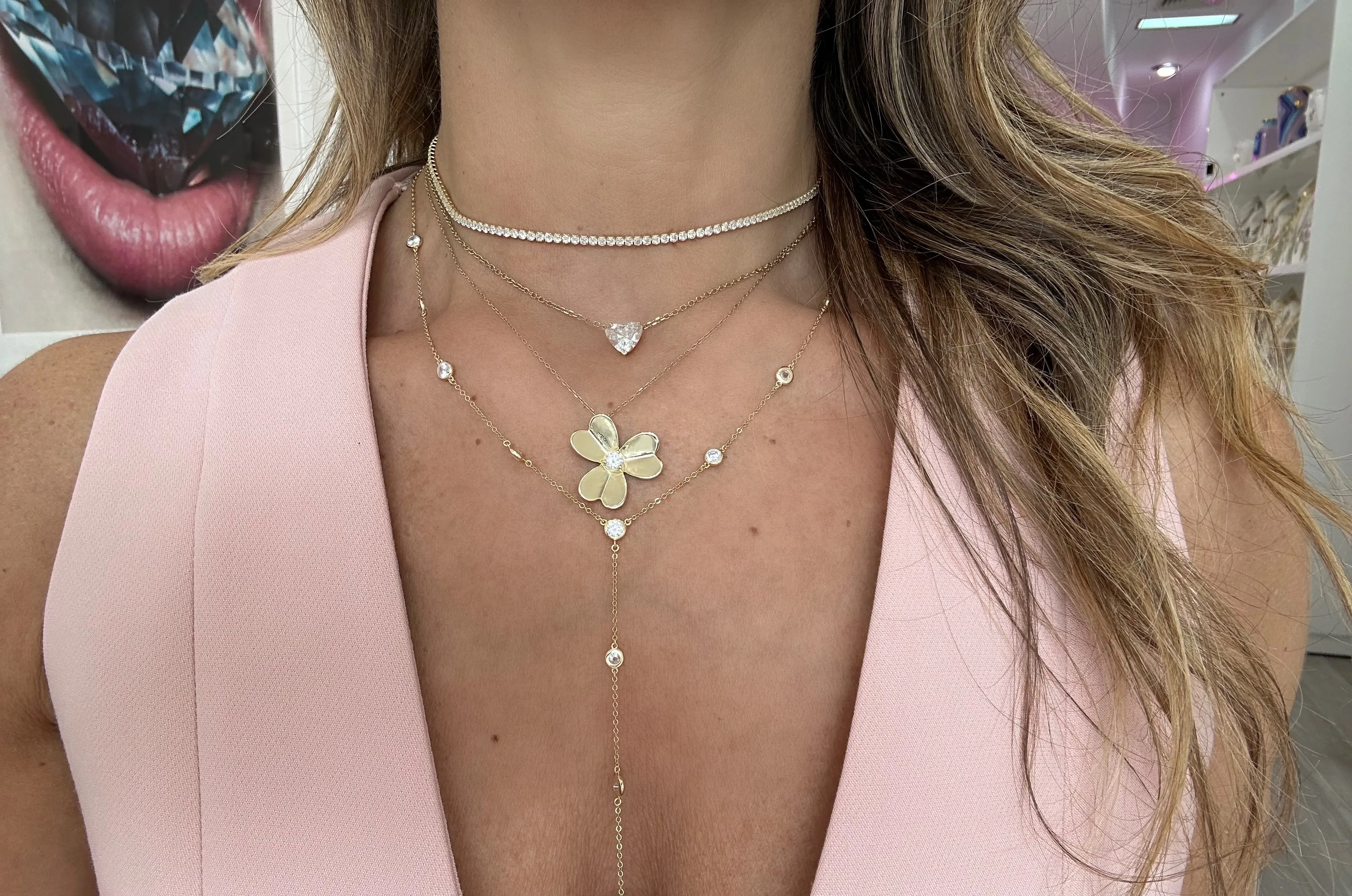 CLASSIC THIN TENNIS CHOKER