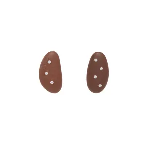 Clip-on Earrings - Terracotta