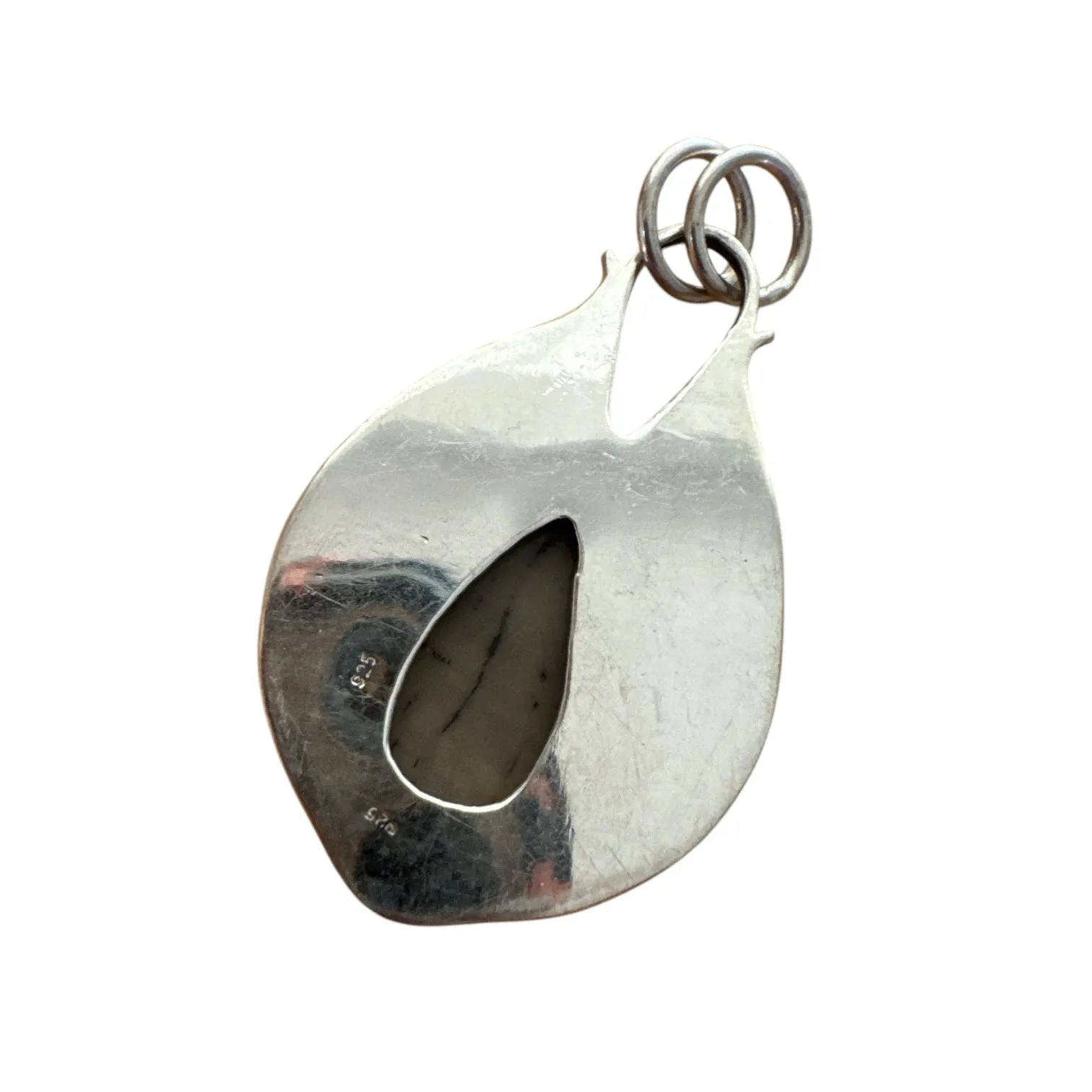 Cobra Jasper Solid 925 Sterling Silver Pendant