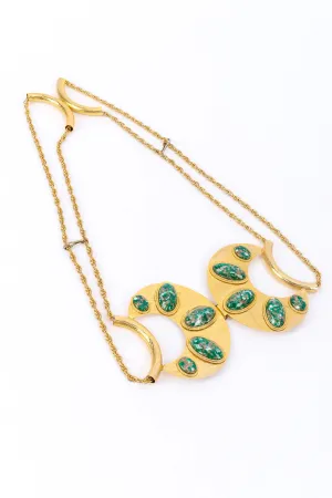 Crescent Plate Chain Belt