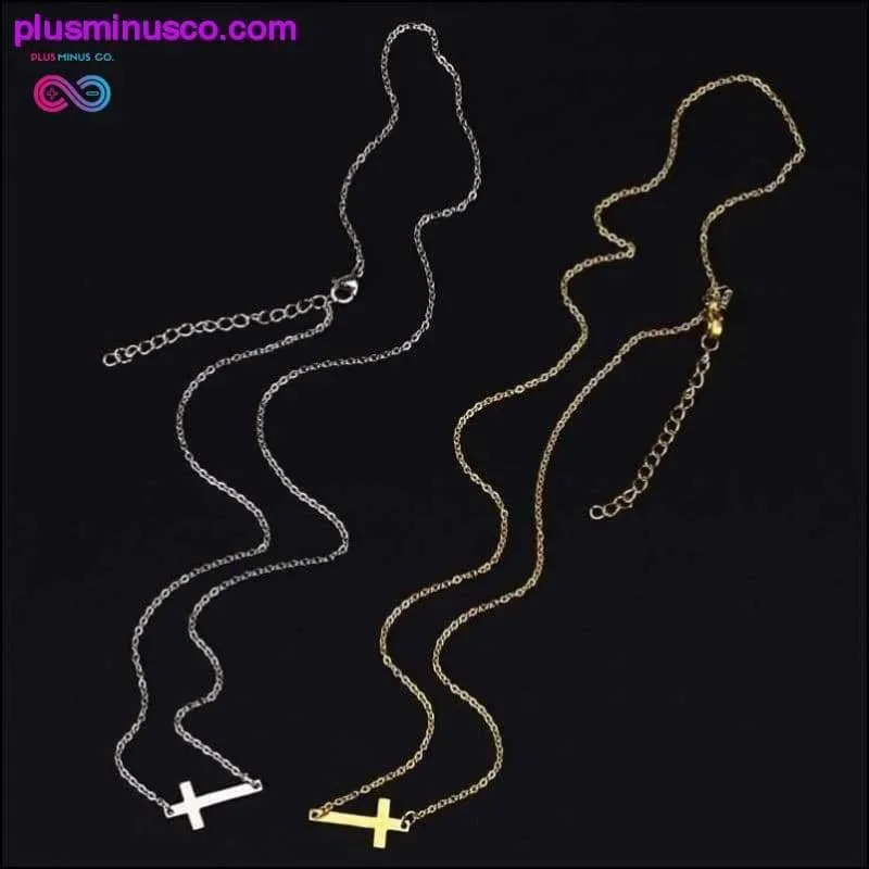Cross Pendant Unusex Stainless Steel Necklace