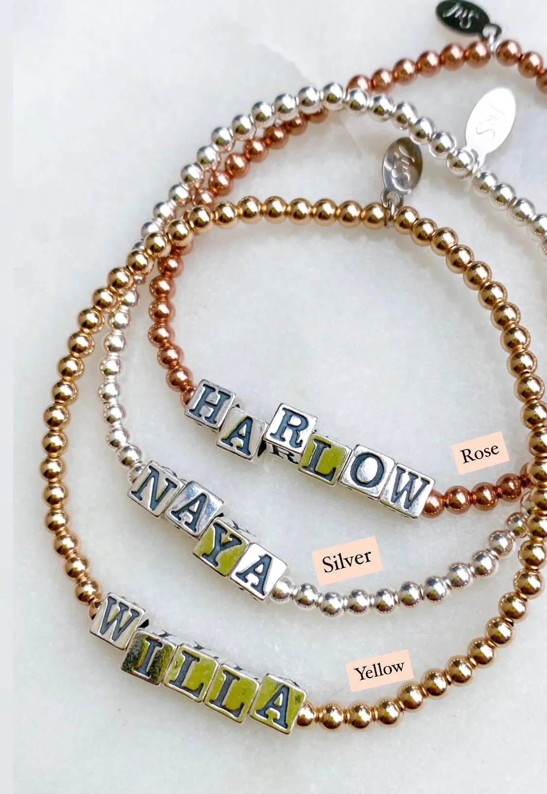 Custom Name Bracelets