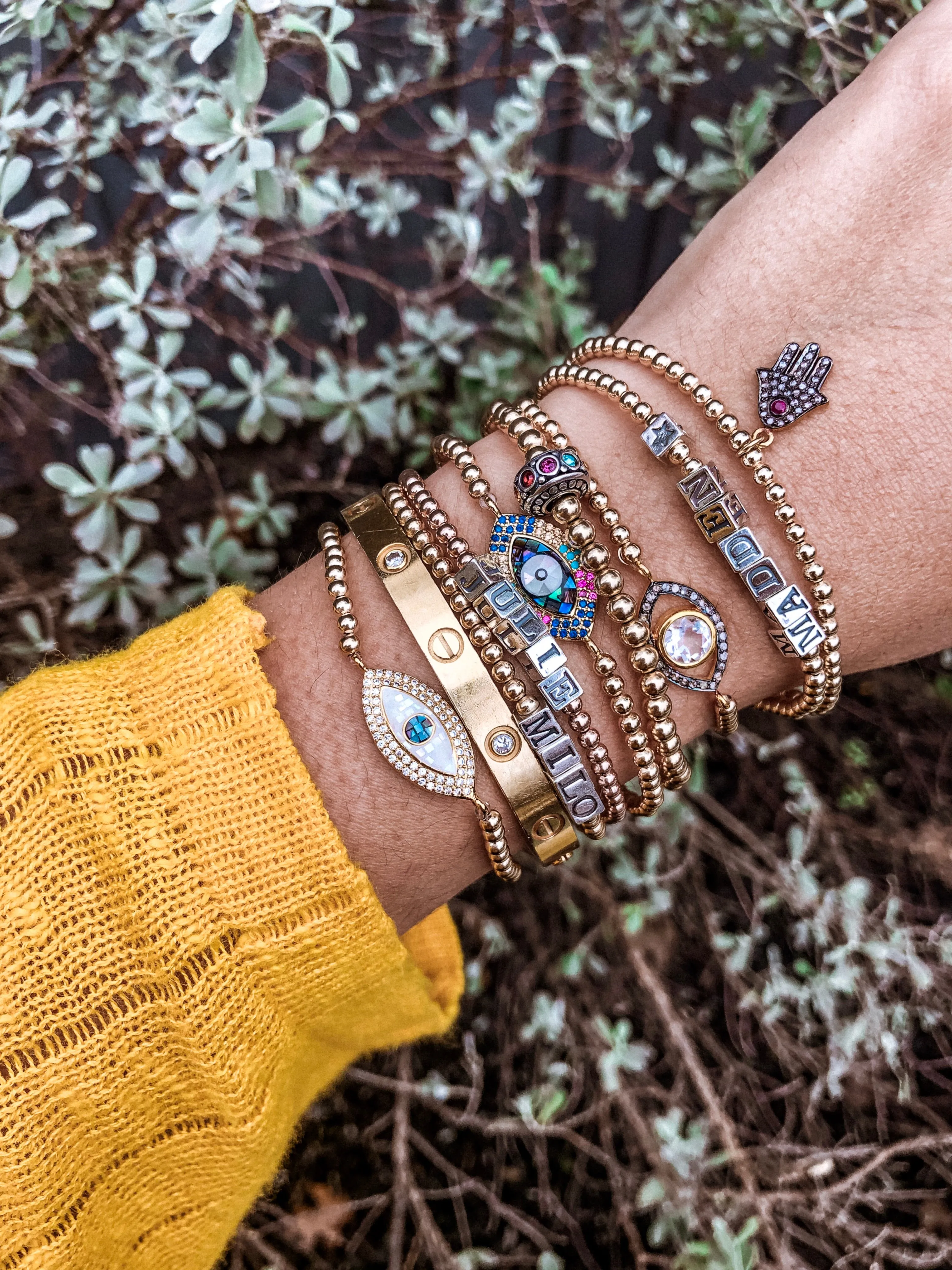 Custom Name Bracelets