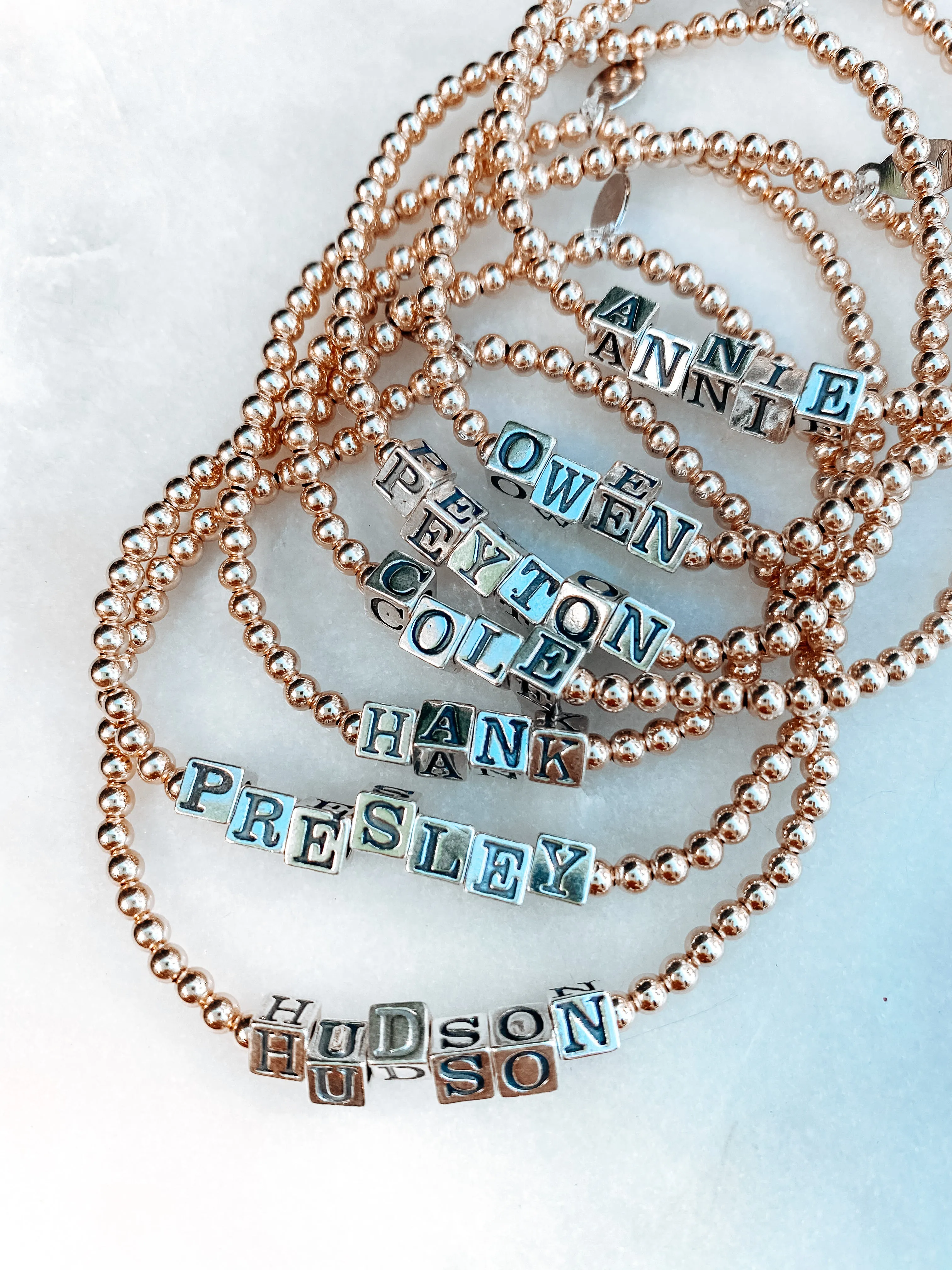 Custom Name Bracelets