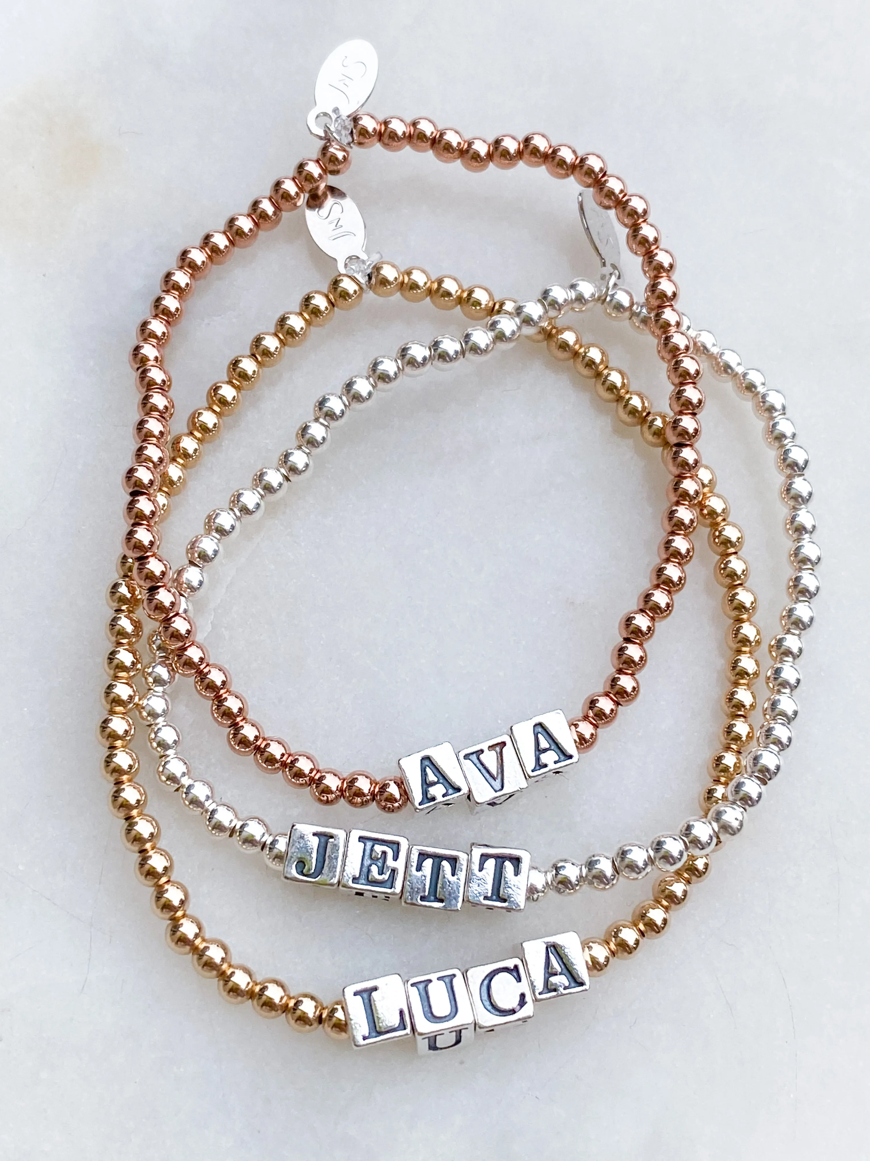 Custom Name Bracelets