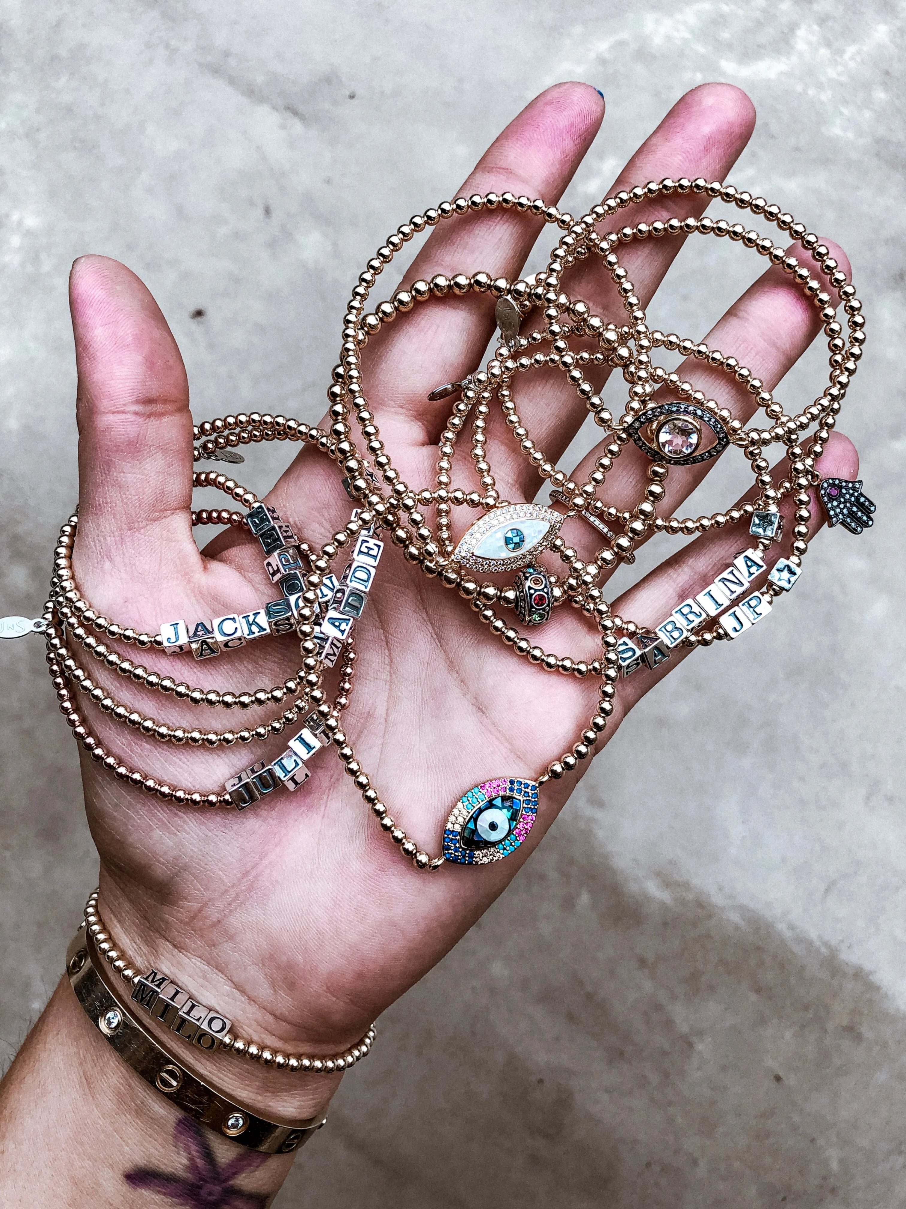 Custom Name Bracelets