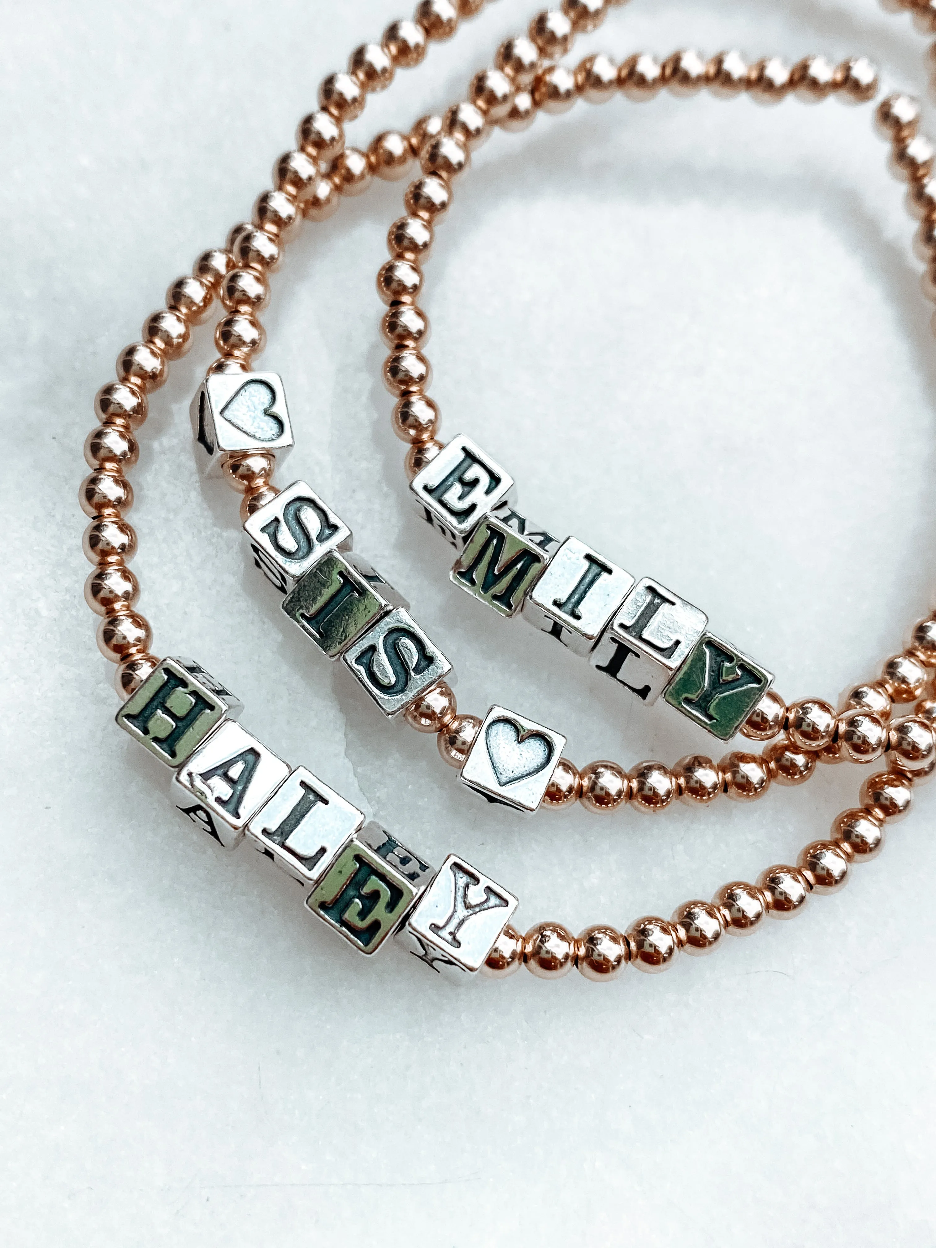 Custom Name Bracelets