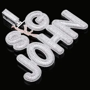 Custom Pendant Style - Letter Font 2