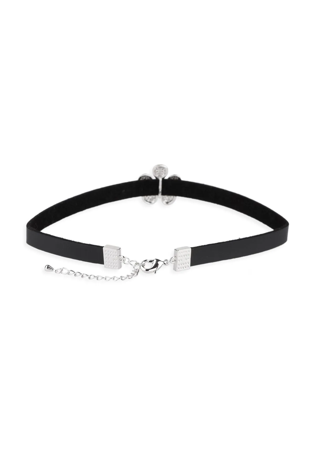 Dainty Crystal Flower Charm Ch