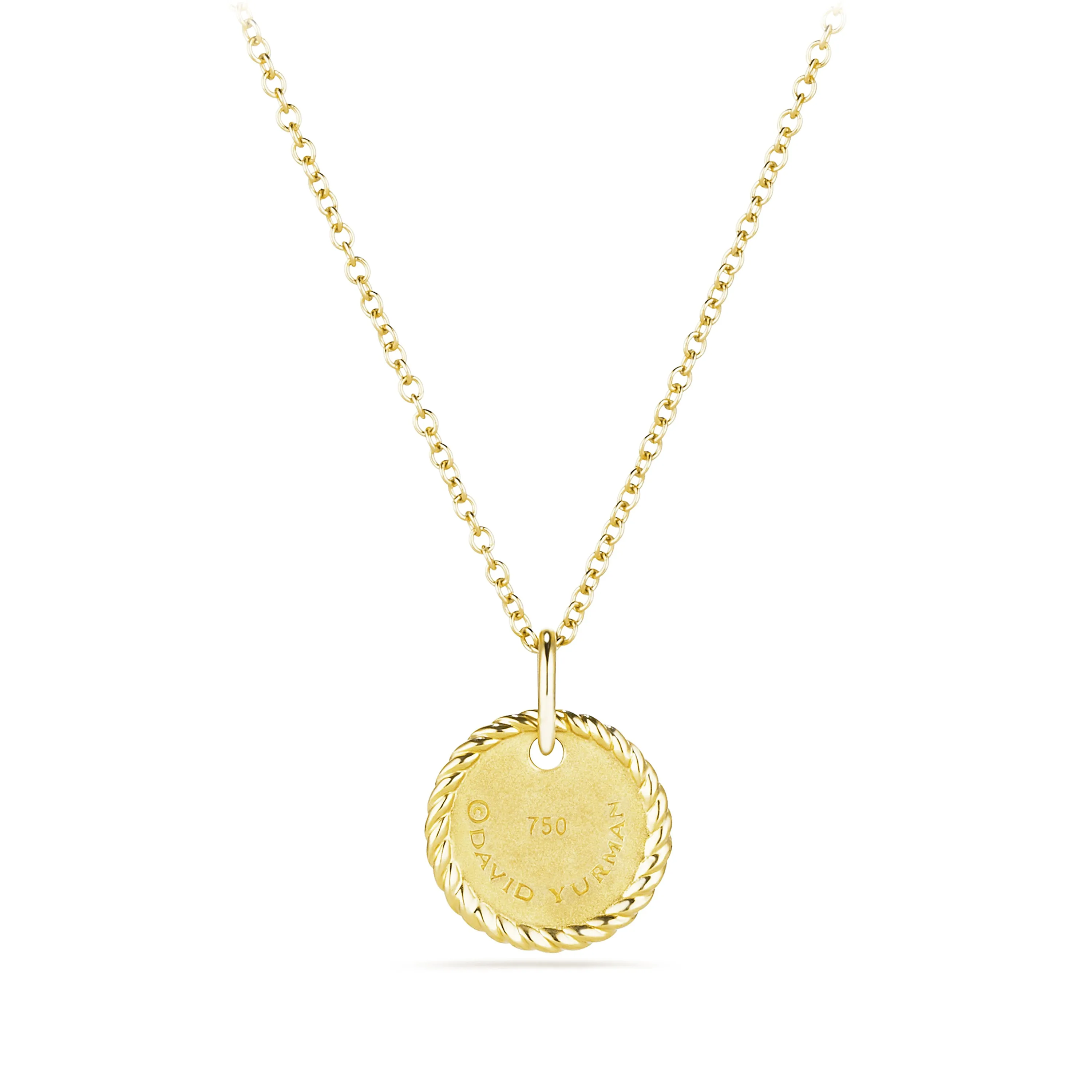 David Yurman The Cable Collectibles® Collection Necklaces & Pendant in 18-Karat Yellow Gold