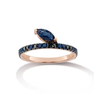 Defne Ocean Blue Ring