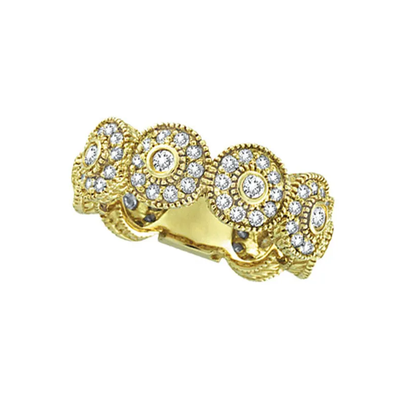 DIAMOND ETERNITY RING BAND 14K YELLOW GOLD 14K GOLD (1.26 CTW)