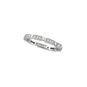 DIAMOND ETERNITY STACK RING BAND 14K GOLD (0.5 CTW)