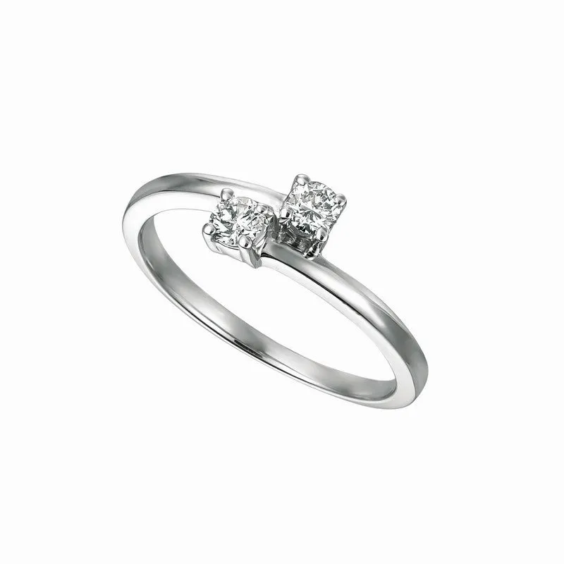 DIAMOND RING 14K GOLD (0.33 CTW) 5