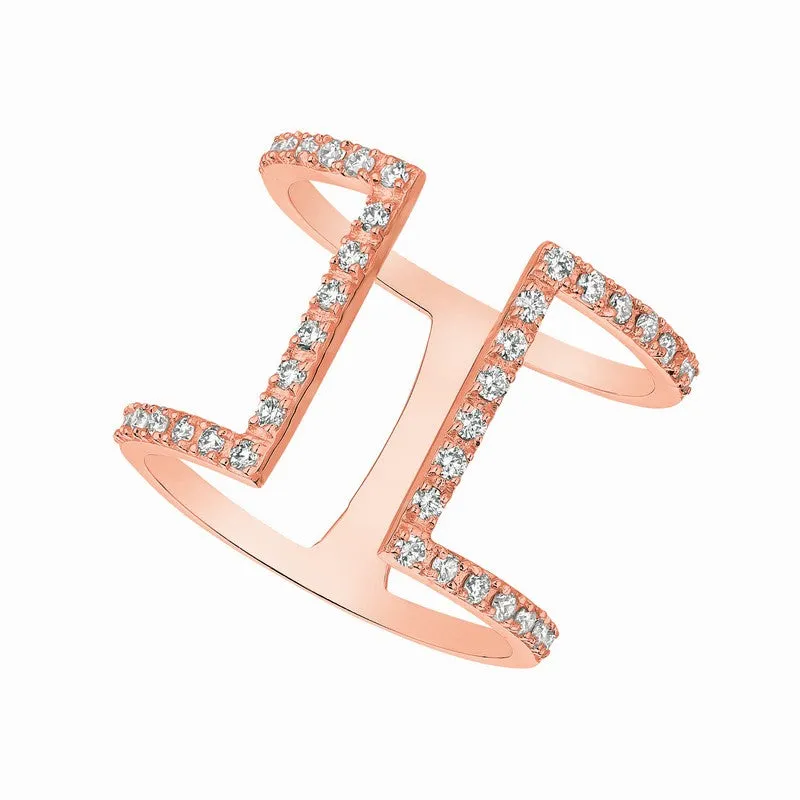 DIAMOND RING 14K GOLD (0.5 CTW) 11