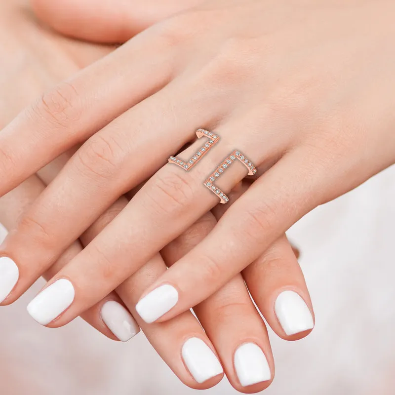 DIAMOND RING 14K GOLD (0.5 CTW) 11